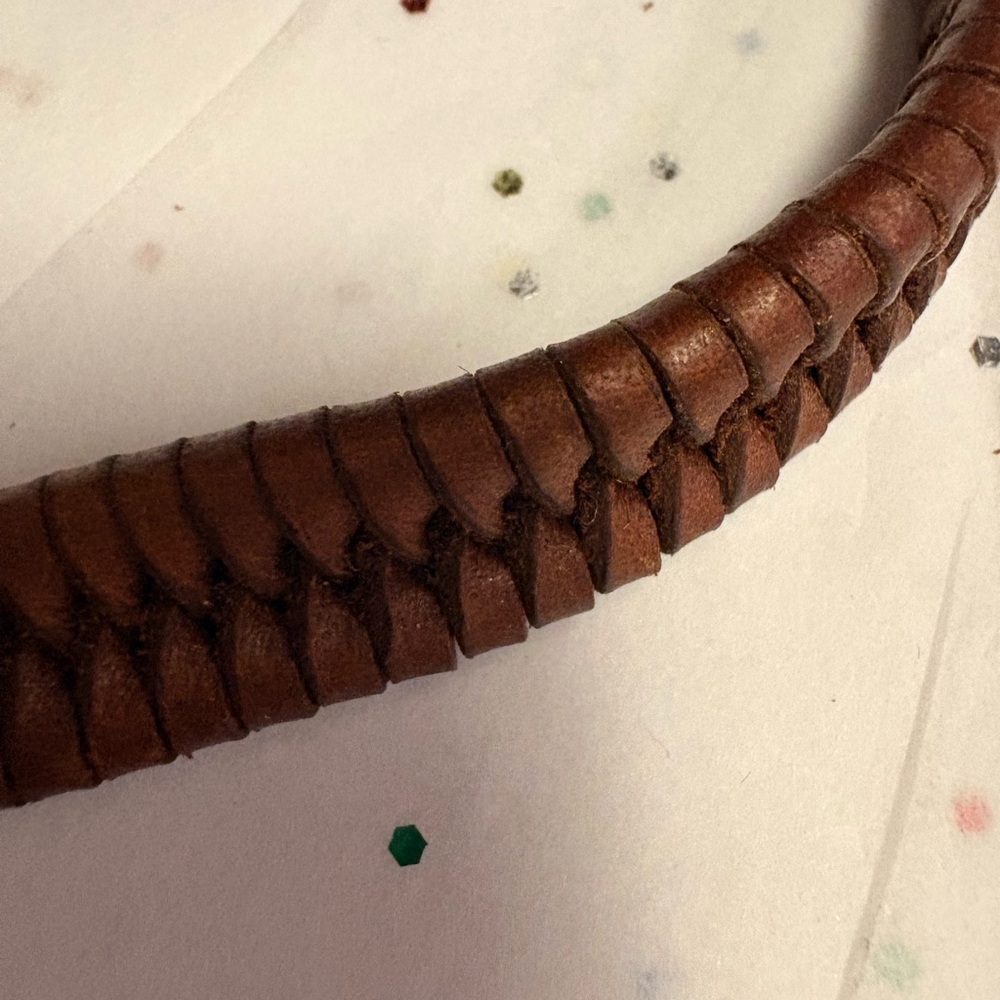 Braided Leather Bracelet - Picture 4 of 6